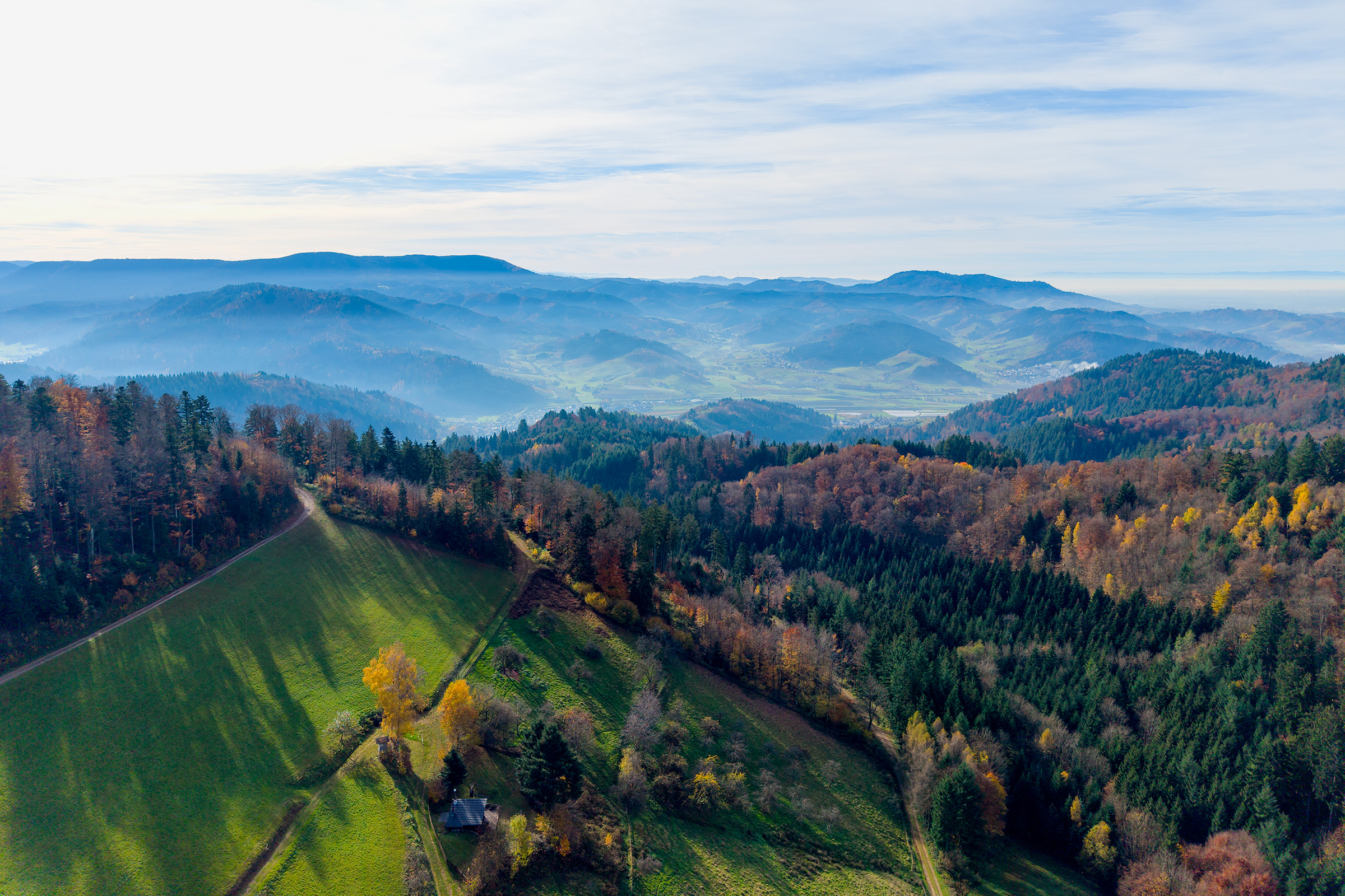 Panoramablick Renchtal